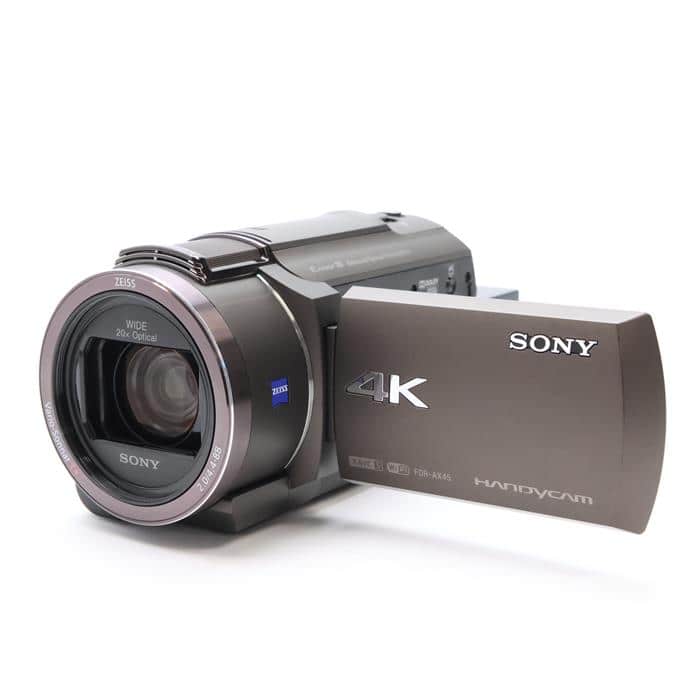 SONY  FDR-AX45 デジタル　4K ビデオカメラレコーダー　ブラウン SONY FDR-AX45A TI デジタル4Kビデオカメラレコーダー(ブロンズ