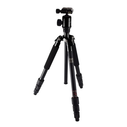FOTOPRO（フォトプロ） アルミ4段三脚 C4i+ ブラック