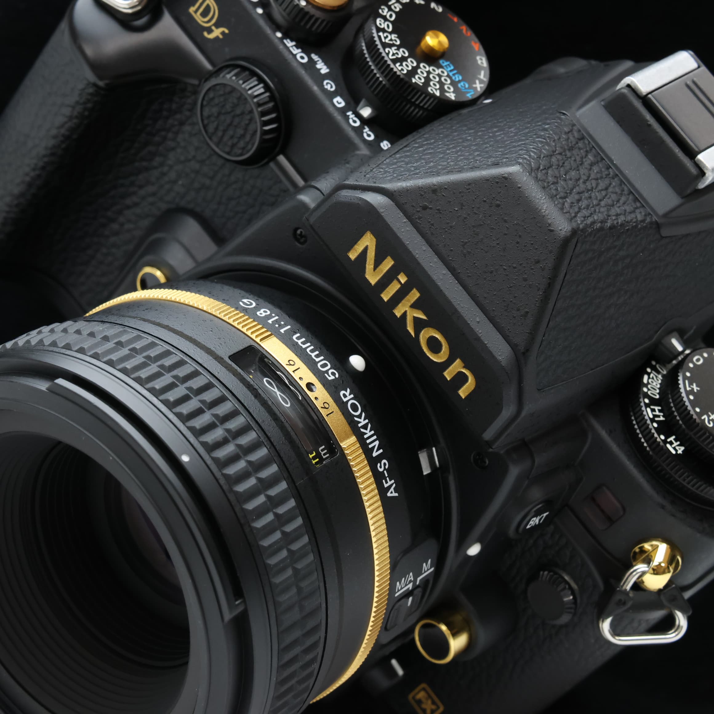 中古)Nikon (ニコン) Df 50mm F1.8G Special Gold Editionキット