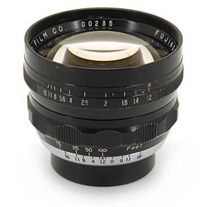 FUJIFILM (フジフイルム) FUJINON (L) 50mm F1.2 (黒鏡筒)