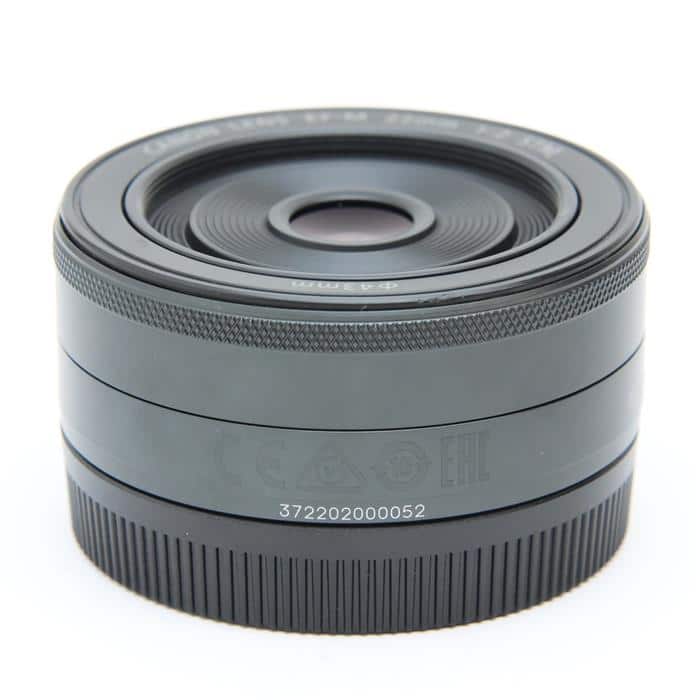 中古)Canon (キヤノン) EF-M22mm F2 STM ブラック（商品ID