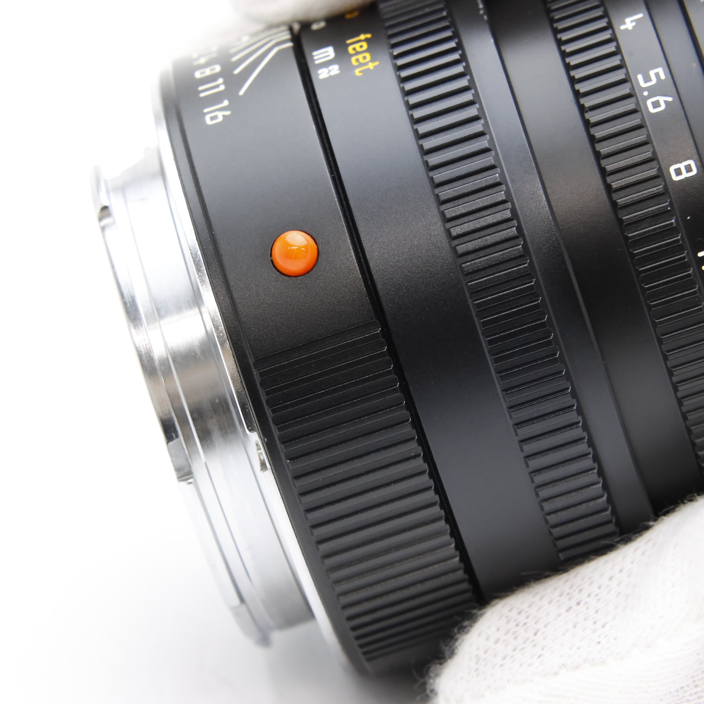 中古)Leica (ライカ) ズミクロン M50mm F2 レンズフード組込 (6bit無し