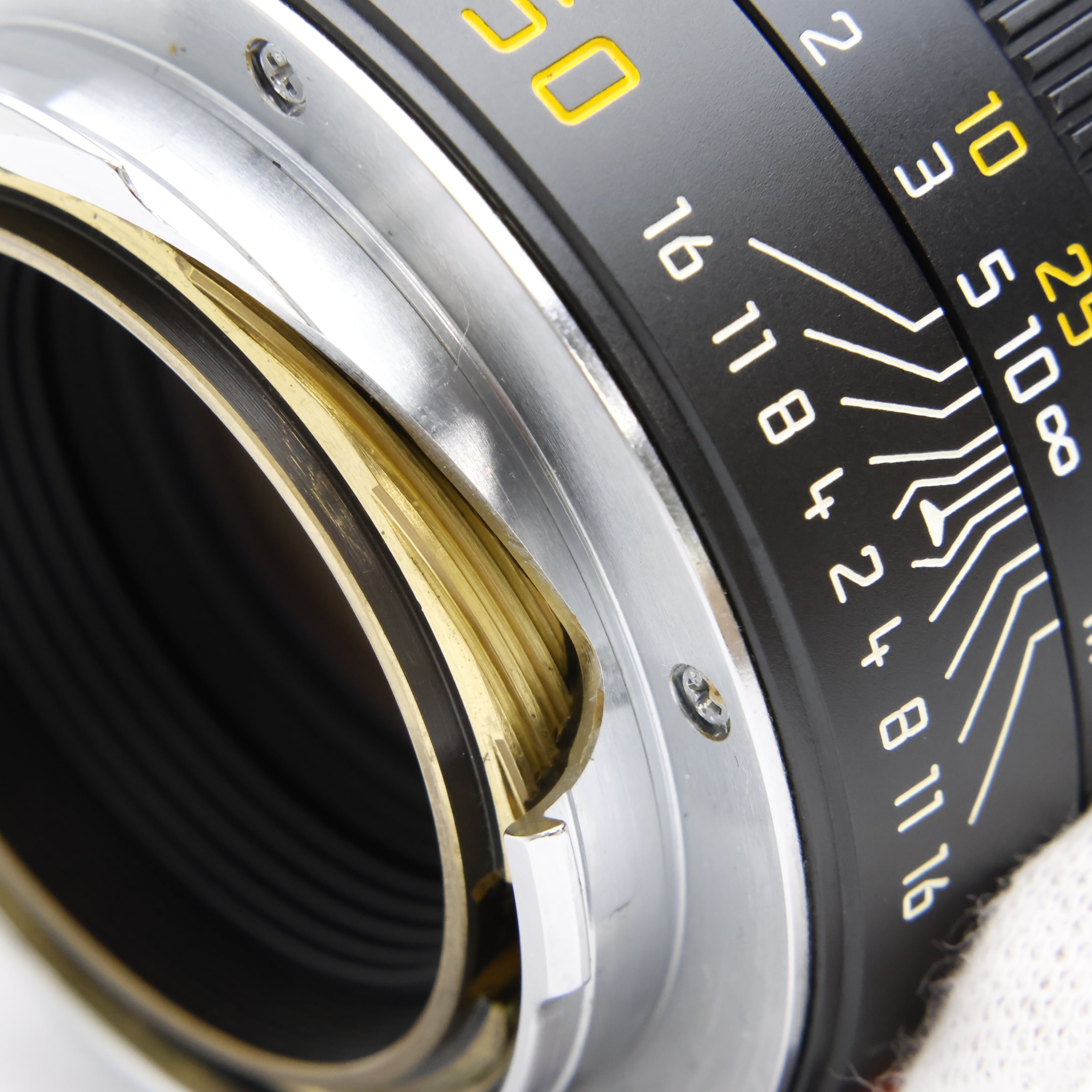 中古)Leica (ライカ) ズミクロン M50mm F2 レンズフード組込 (6bit無し