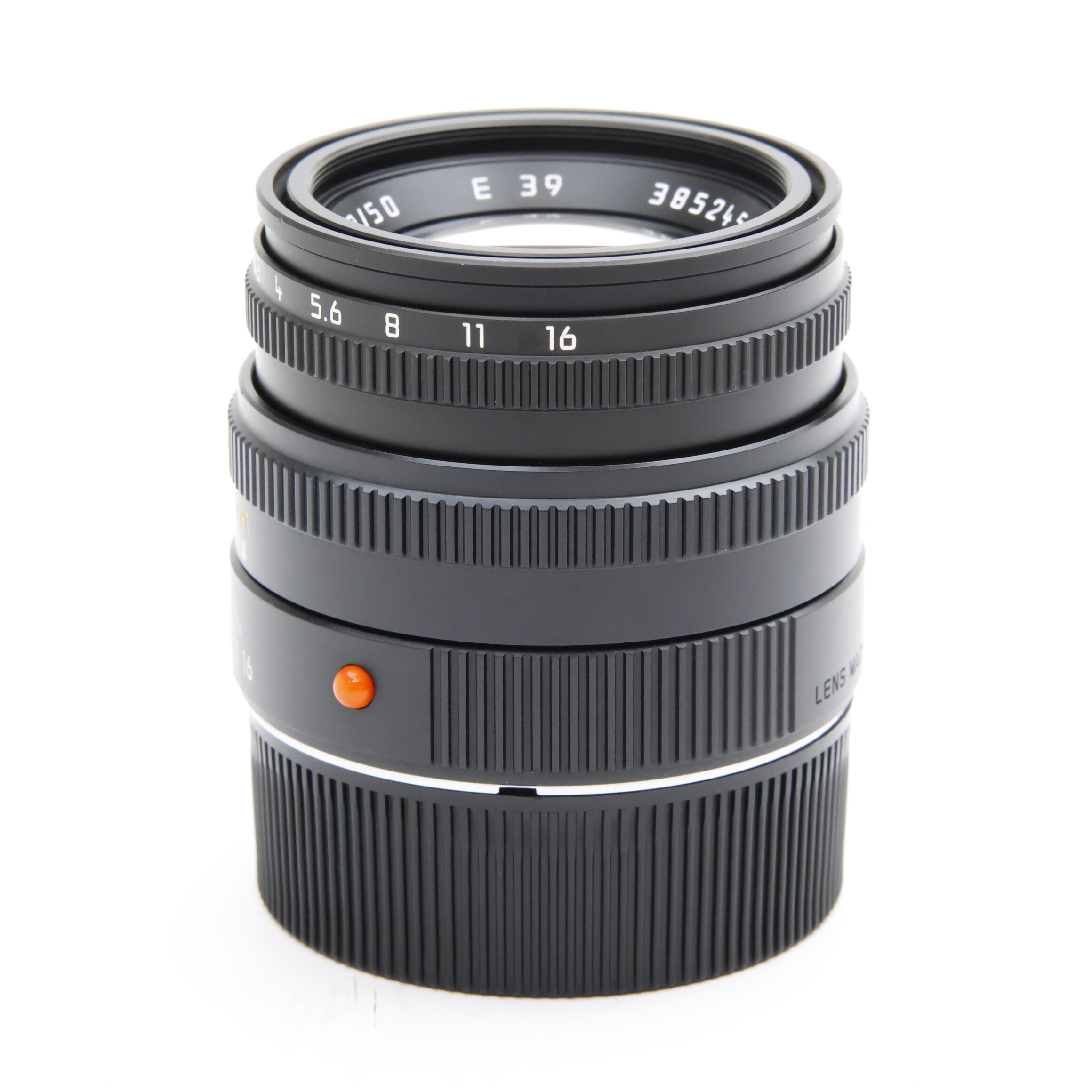 中古)Leica (ライカ) ズミクロン M50mm F2 レンズフード組込 (6bit無し