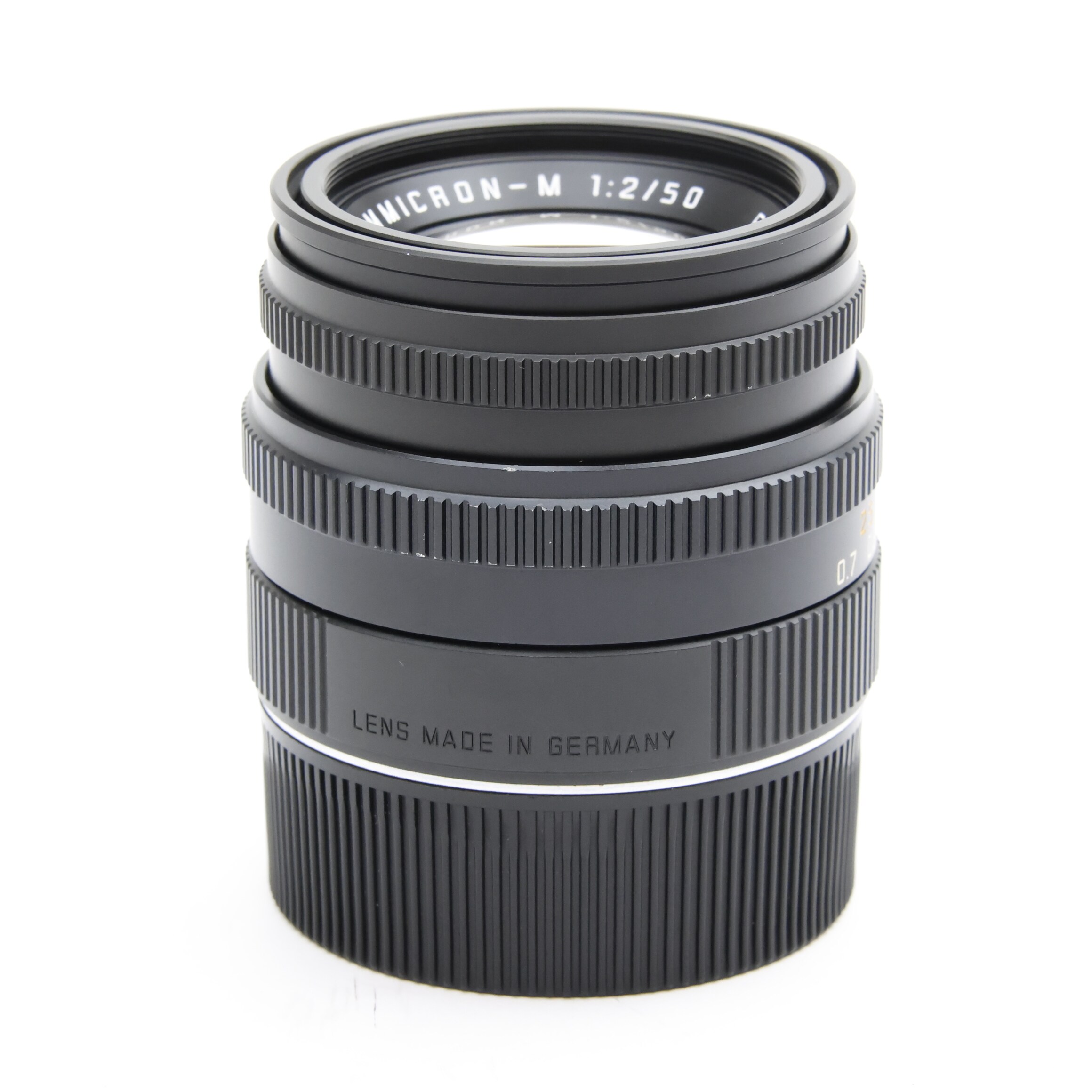 中古)Leica (ライカ) ズミクロン M50mm F2 レンズフード組込 (6bit無し