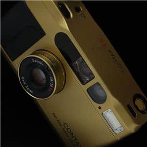 【美品 動作品】 CONTAX T2 Titan チタン ゴールド #25269 CONTAX T2 Titan GOLD - 三葉堂寫眞機店オンラインストア
