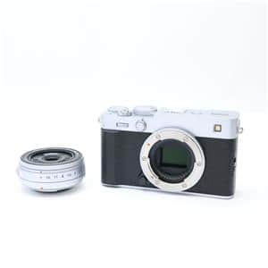 FUJIFILM X-E5 レンズキット　シルバー ミラーレス一眼カメラ「FUJIFILM X-E5」XF23mmF2.8 R WRレンズ