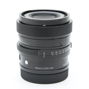 さとさん専用カメラレンズSIGMAシグマ C 50mm F2 DG DN ライカ カメラレンズ 50mm F2 DG Contemporary シルバー [ライカL /単焦点