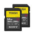 SONY (ソニー) TOUGH SDXCカード UHS-II 64GB SF-G64T 2枚セット