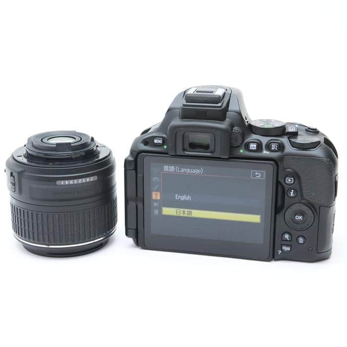 中古)Nikon (ニコン) D5500 18-55 VR II レンズキット ブラック（商品 
