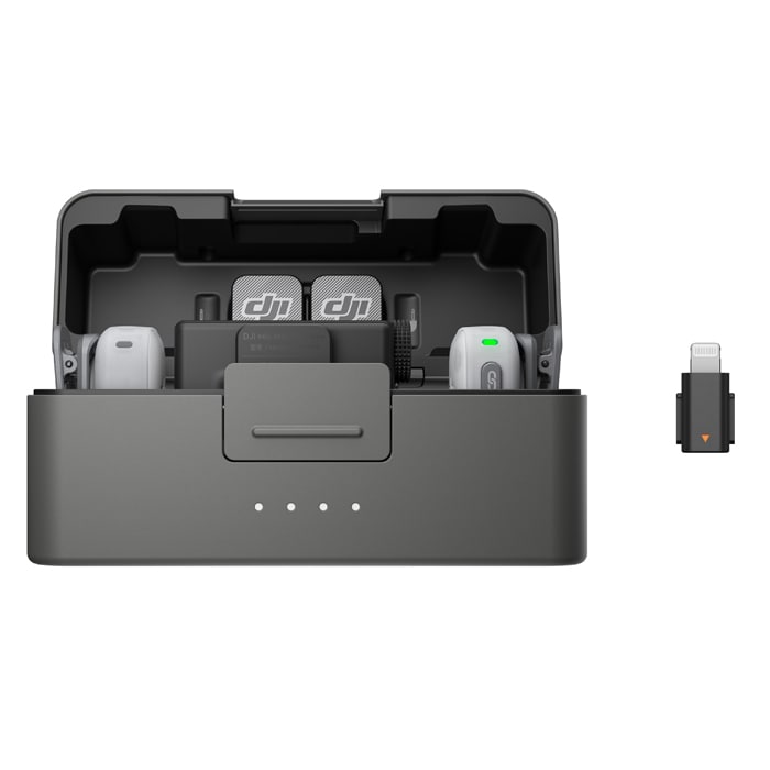 新品未使用品DJI MIC MINIワイヤレスマイク 2TX+1RX+充電ケース 新品)DJI（ディージェイアイ） Mic Mini 2（2TX+1RX+充電ケース