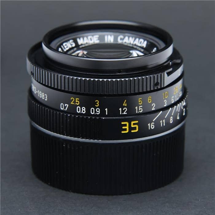 中古)Leica (ライカ) ズミクロン M35mm F2 7枚玉 70周年記念