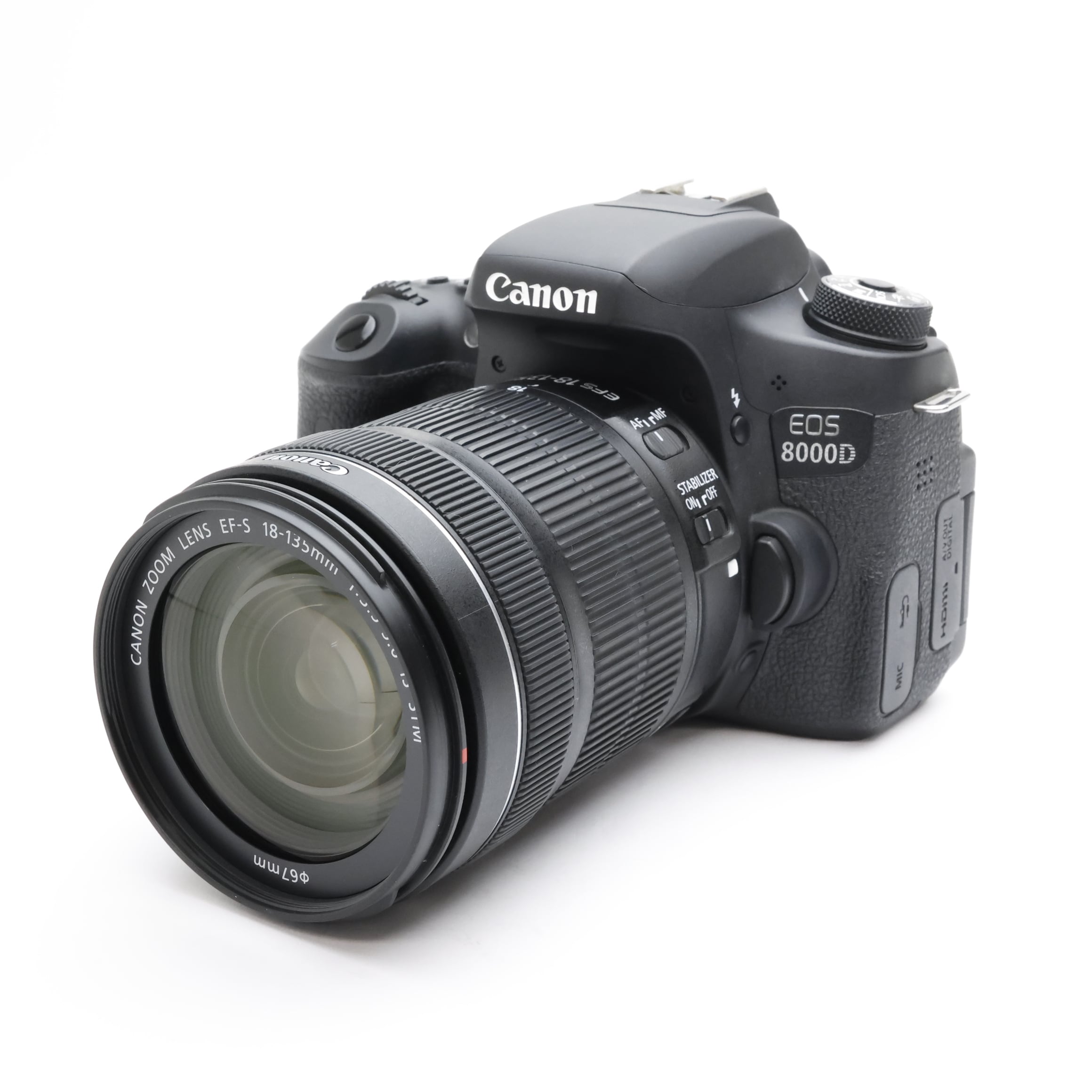 中古)Canon (キヤノン) EOS 8000D EF-S18-135 IS STM レンズキット