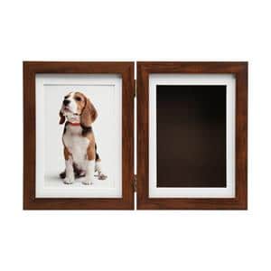 Kenko (ケンコー) ディスプレイフレーム 2L 2面立 PS-MF-2LWT-BR ブラウン メイン