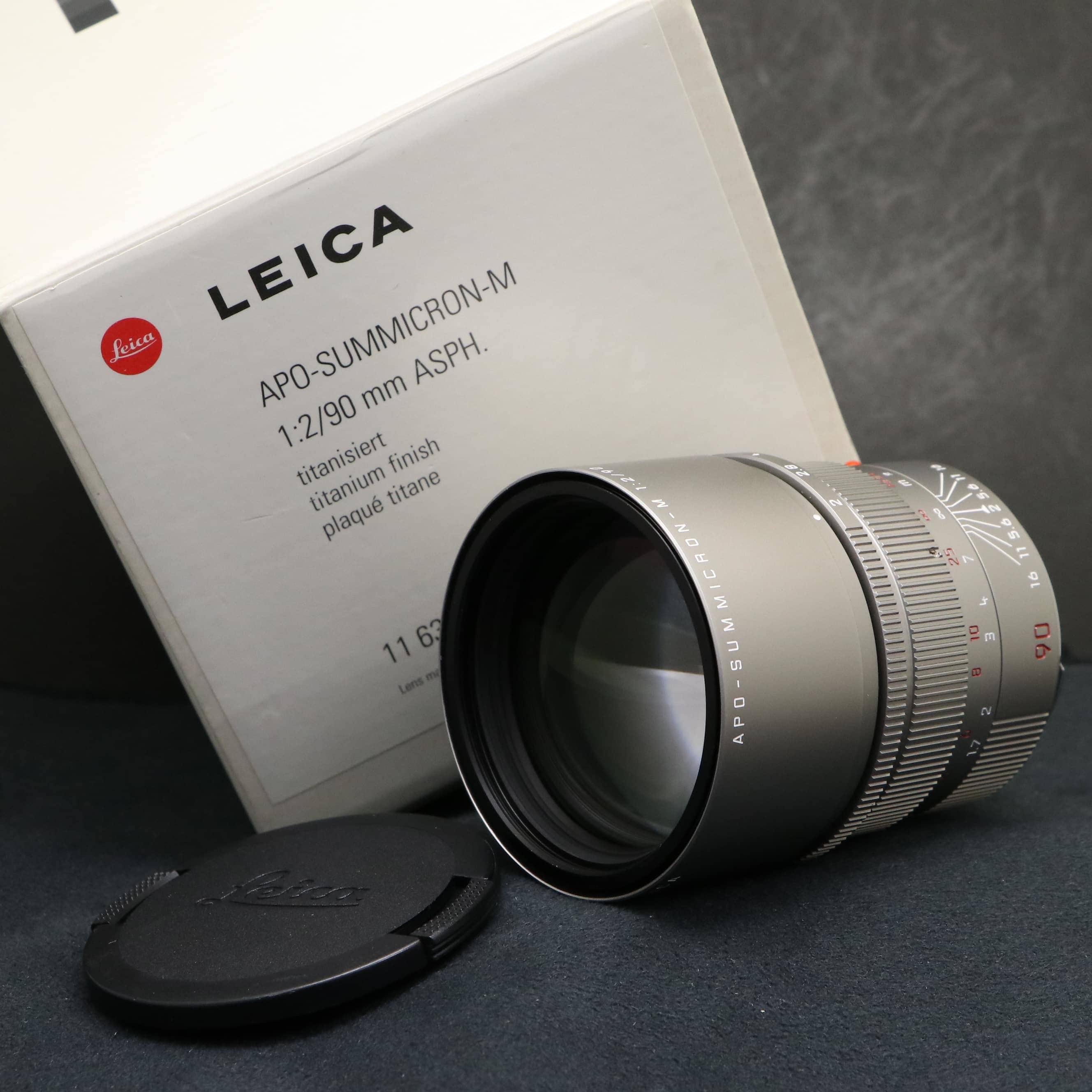 中古)Leica (ライカ) アポズミクロン M90mm F2 ASPH. チタン（商品ID
