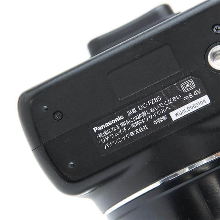 LUMIX DC-FZ85デジタルカメラ中古格安本体とバッテリー LUMIX パナソニック Panasonic DC-FZ85 ルミックス ブラック
