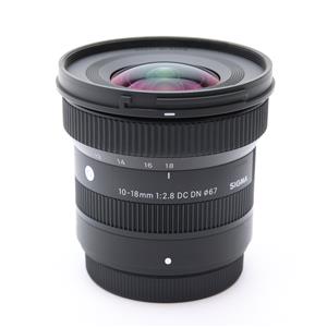 美品　シグマ　10-18mm F2.8 DC DN フジフイルム用 新品)SIGMA (シグマ) Contemporary 10-18mm F2.8 DC DN (フジフイルムX