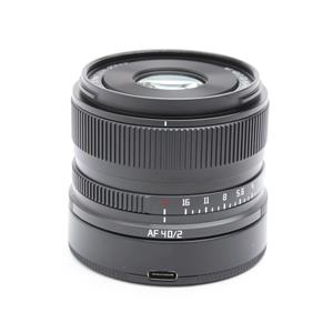 新品)銘匠光学 (めいしょうこうがく) TTArtisan AF 40mm F2（ライカSL