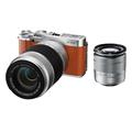 FUJIFILM (フジフイルム) X-A2 ダブルズームレンズキット ブラウン