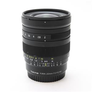 中古)Tokina (トキナー) FiRIN 20mm F2.0 FE MF (ソニーE用/フルサイズ