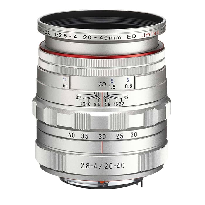 Limitedズーム！貴重なシルバー HD PENTAX-DA 20-40mm HD PENTAX-DA 20-40mm F2.8-4ED Limited DC WR も買い戻した – 酔人日