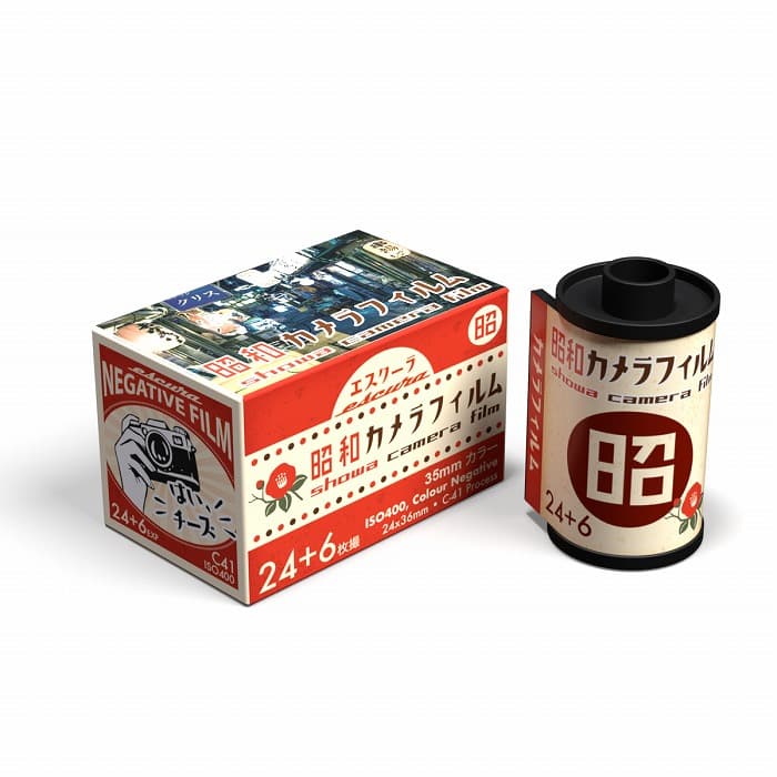 新品)Escura (エスキュラ) 昭和カメラフィルム 24+6EX 30枚撮り（商品