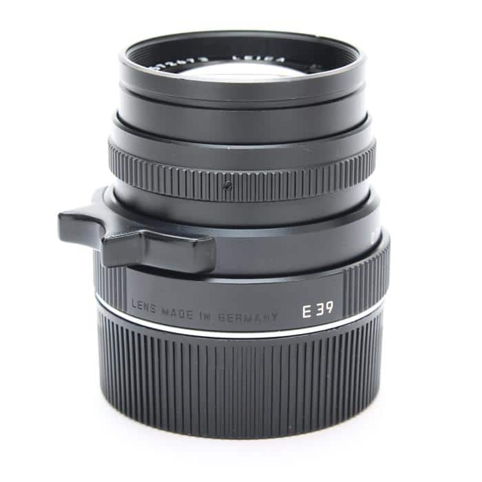Leica (ライカ) ズミクロン M50mm F2 フード付き 新品)Leica (ライカ) ズミクロン M50mm F2.0 レンズフード組込