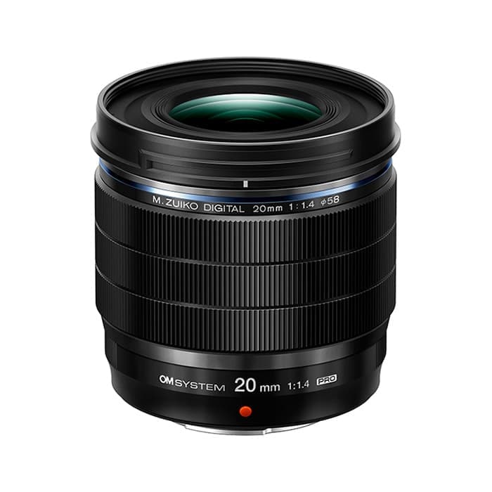 (新品)OM SYSTEM（オーエムシステム） M.ZUIKO DIGITAL ED20mm F1.4  PRO（商品ID：4545350053758）詳細ページ | デジタルカメラ、ミラーレスカメラ、交換レンズの総合サイト｜マップカメラ