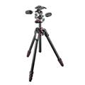 Manfrotto (マンフロット) 190Tカーボンファイバー三脚4段RC2付3ウェイ雲台キット MK190CXPRO4T-3W