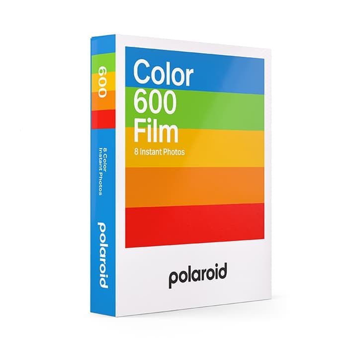 新品)Polaroid (ポラロイド) Color 600 Film White Frame (8枚) 6002JP