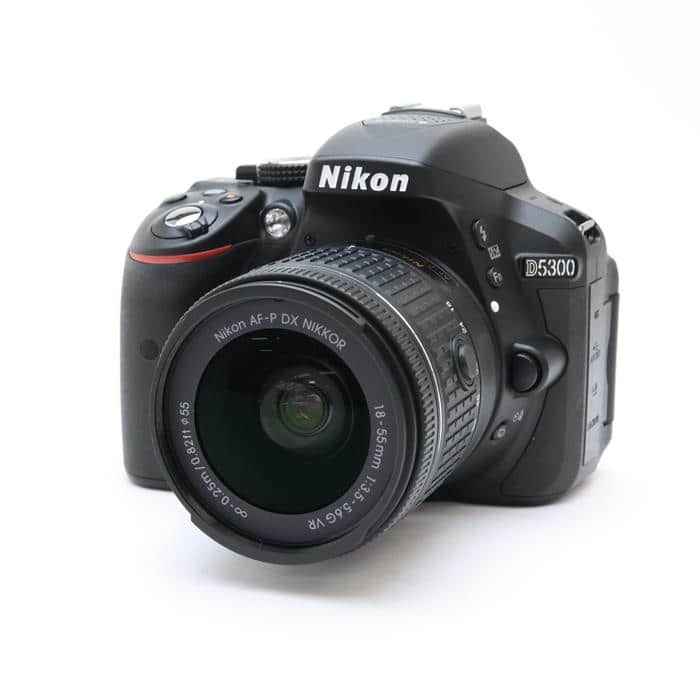 中古)Nikon (ニコン) D5300 AF-P ダブルズームキット ブラック（商品ID 