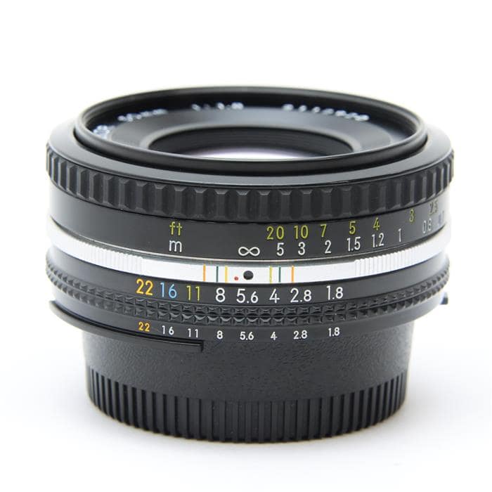 中古)Nikon (ニコン) Ai-S Nikkor 50mm F1.8 (金属鏡筒)（商品ID 