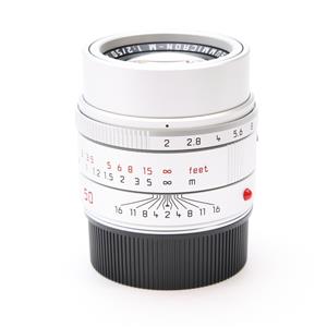 15652 新同 Leica Summicron 50mm ライカ ズミクロン 新品)Leica (ライカ) アポズミクロン M50mm F2.0 ASPH. シルバー（商品