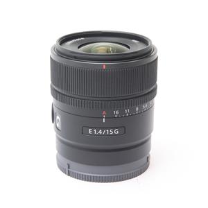 SONY (ソニー) E 15mm F1.4 G SEL15F14G」の商品検索結果 | デジタル