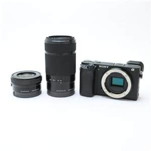 SONY α6400 ダブルズームレンズキット ILCE-6400Y ブラック」の商品 