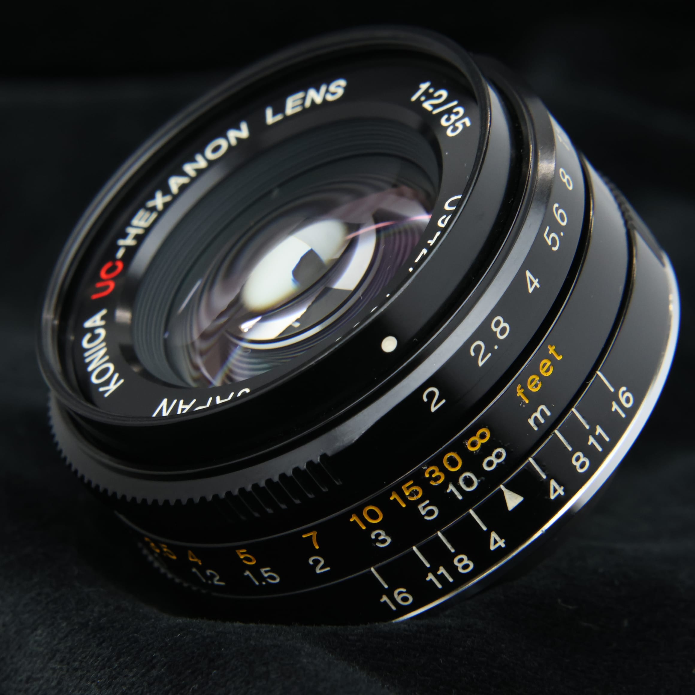中古)Konica (コニカ) UC-HEXANON 35mm F2（ライカL39用） ブラック