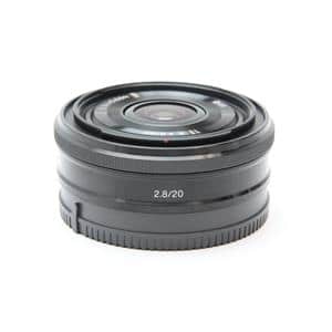 レンズ(単焦点) E 20mm F2.8 新品)SONY (ソニー) E 20mm F2.8 SEL20F28（商品ID