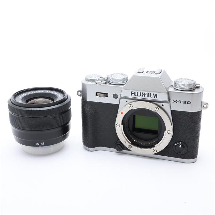 極美品 元箱 Fujifilm X-T30 XC 15-45mm #405 中古)FUJIFILM (フジフイルム) X-T30 XC15-45mmレンズキット シルバー