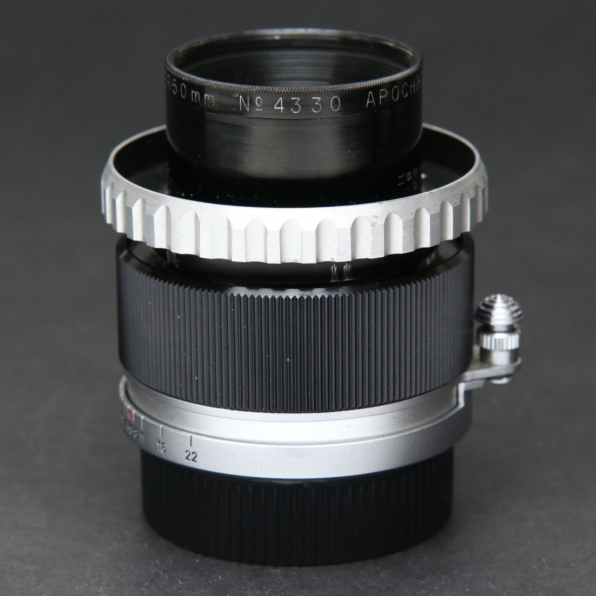 中古)Kinoptik (キノプティック) Apochromat 50mm F2 (ライカL改造