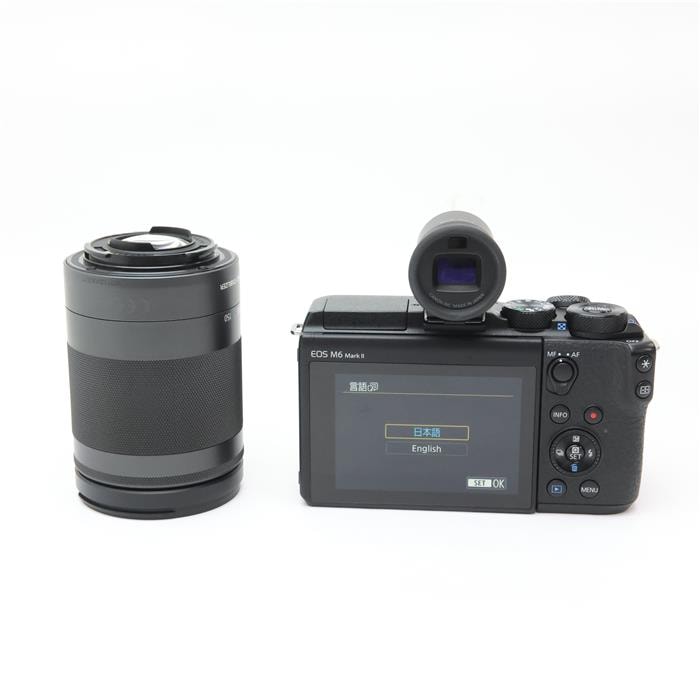 Canon EOS M6 Mark II +EVF-DC2+マウントアダプタ2種 Canon EOS M6 Mark II +EVF-DC2+マウントアダプタ2種