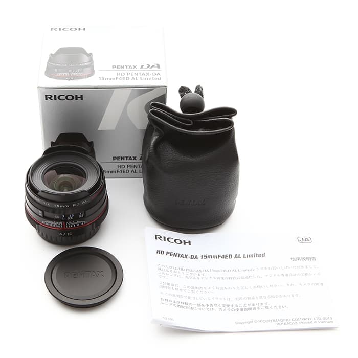 新品)PENTAX (ペンタックス) HD DA15mm F4 ED AL Limited ブラック