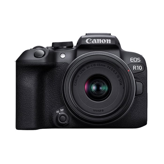 新品)Canon (キヤノン) EOS R10 RF-S18-45 IS STM レンズキット（商品