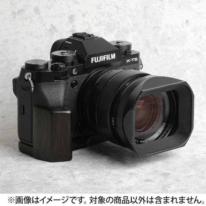 新品)SHOTEN（ショウテン） カメラウッドグリップ XT5-GP 黒檀 (フジ