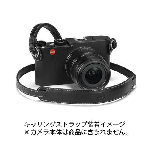 新品)Leica (ライカ) X/M用キャリングストラップ ブラック（商品ID