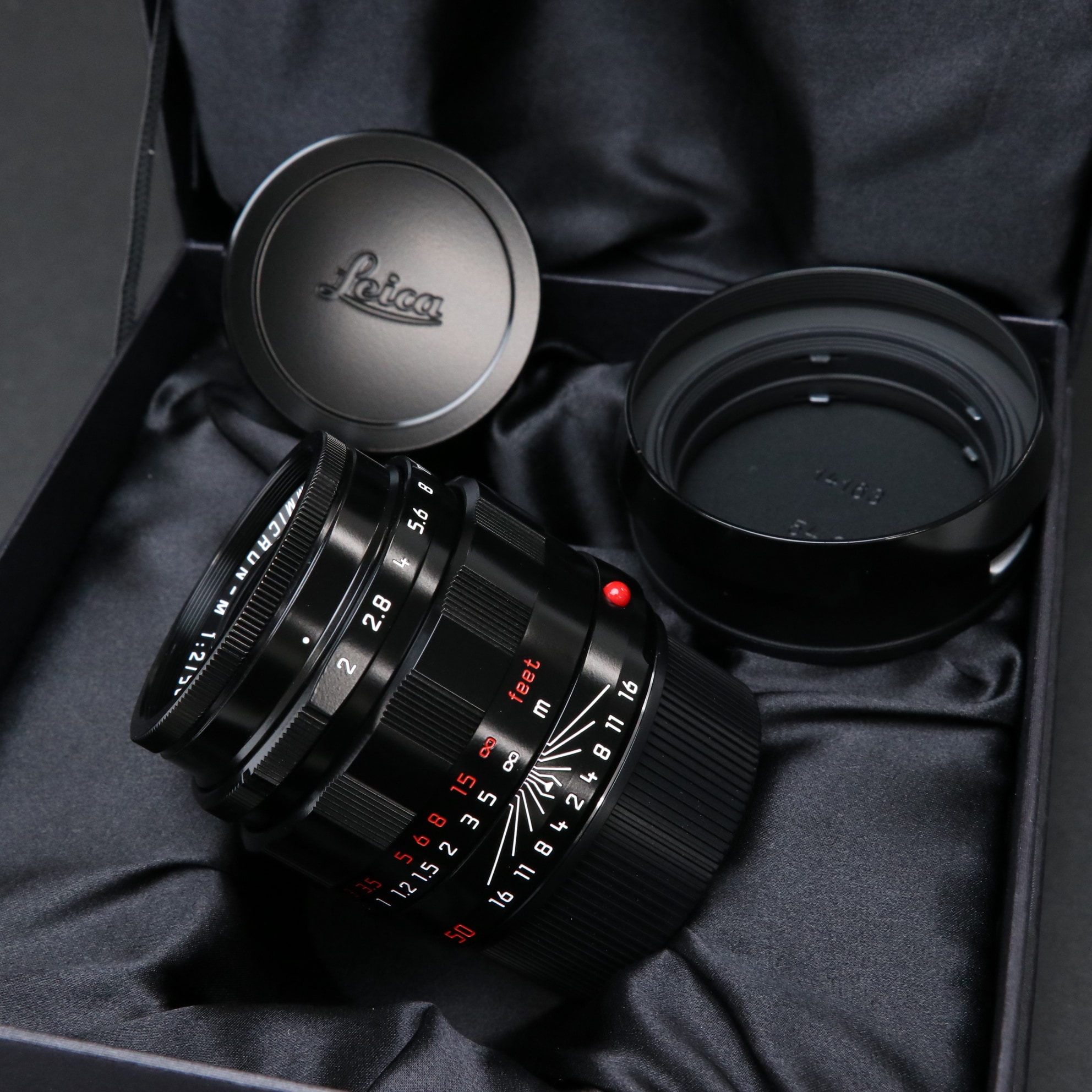 Leica ライカ アポズミクロン M50mm F2.0 ASPH. ブラック 中古)Leica (ライカ) アポズミクロン M50mm F2.0 ASPH. LHSA ブラック