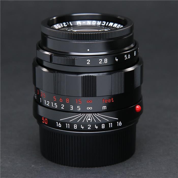 LEICA - 【中古】(ライカ) Leica DRズミクロン M50/2 中古】(ライカ) Leica DRズミクロンM 50mm F2 眼鏡付｜ナニワ