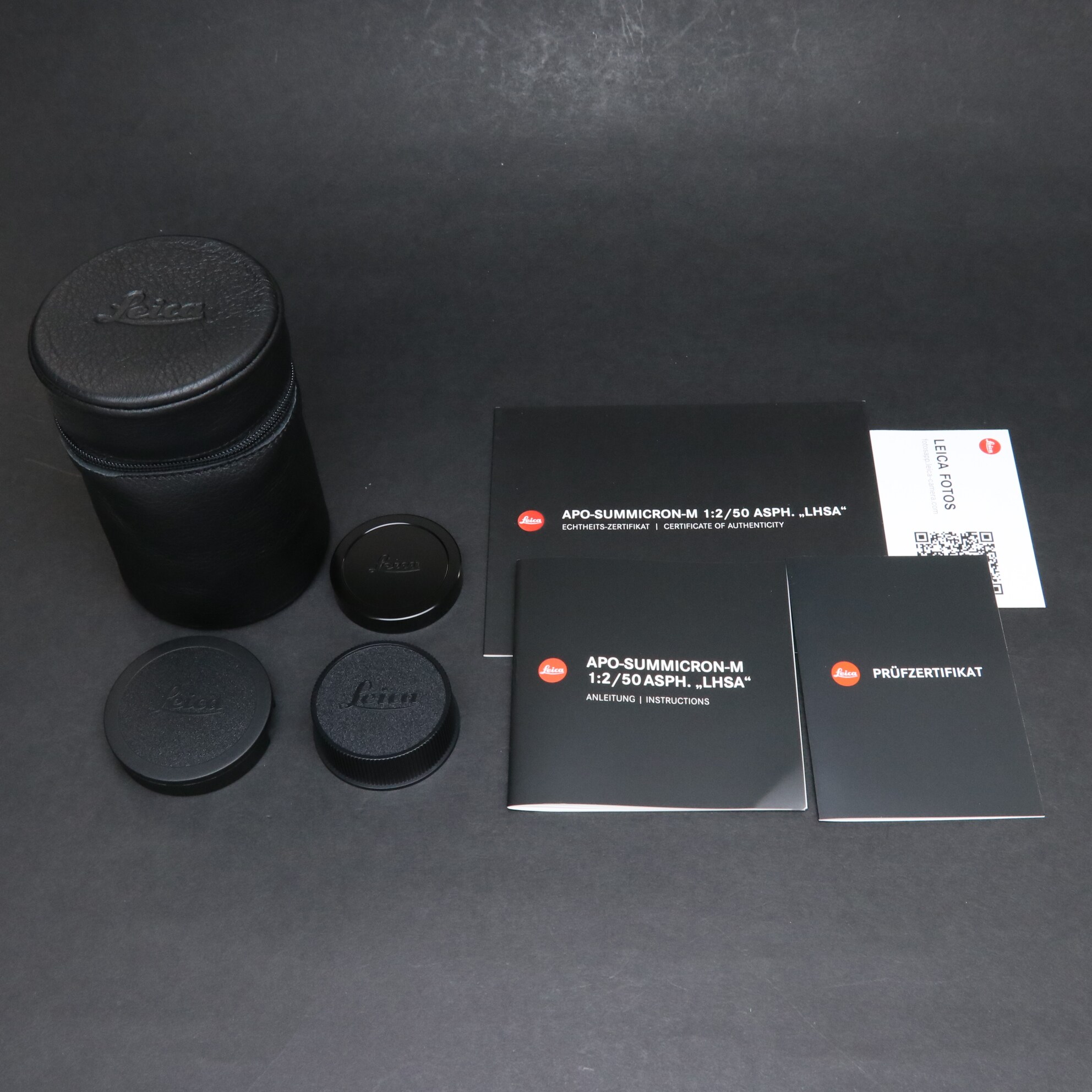 中古)Leica (ライカ) アポズミクロン M50mm F2.0 ASPH. LHSA ブラック