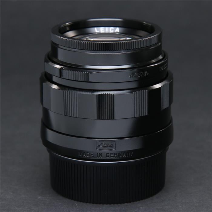 LEICA - 【中古】(ライカ) Leica 11826 ズミクロンM50/2 フード組込 (6bit) ブラック 新品)Leica (ライカ) ズミクロン M50mm F2.0 レンズフード組込