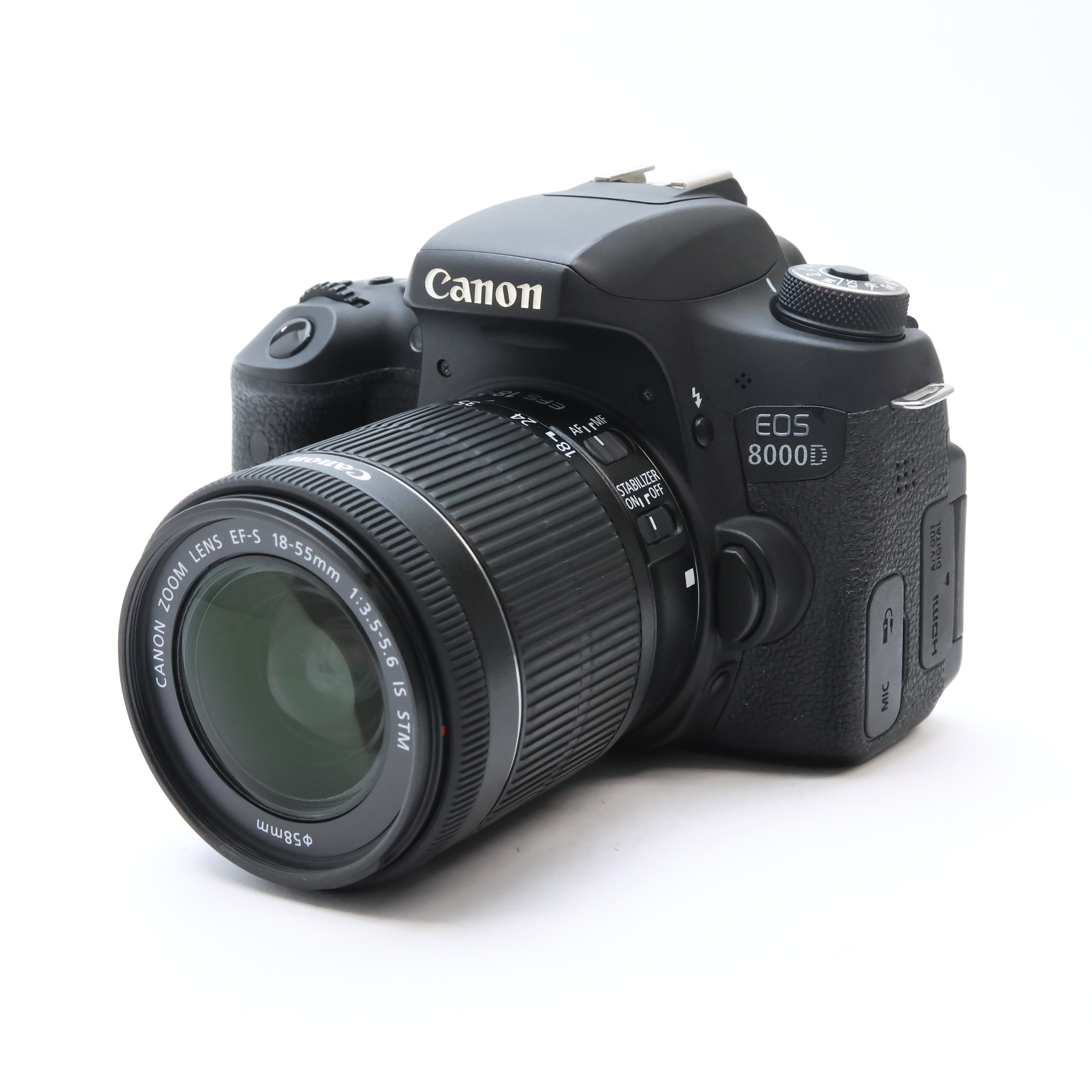 中古)Canon (キヤノン) EOS 8000D ダブルズームキット（商品ID