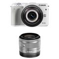 Canon (キヤノン) EOS M3 クリエイティブマクロダブルレンズキット ホワイト